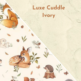 Design Your Own Minky Blanket in Little Forest Friends