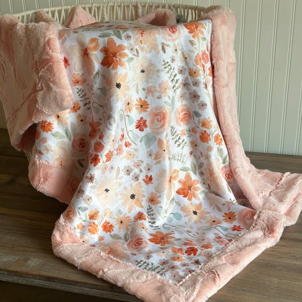 Minky store blanket