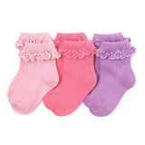 Rose Garden Lace Midi Socks 3-pack