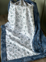 ABC Little Sheep and Jeans Luxe Minky Blanket