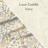 Design Your Own Minky Blanket in Wildflowers & Weeds