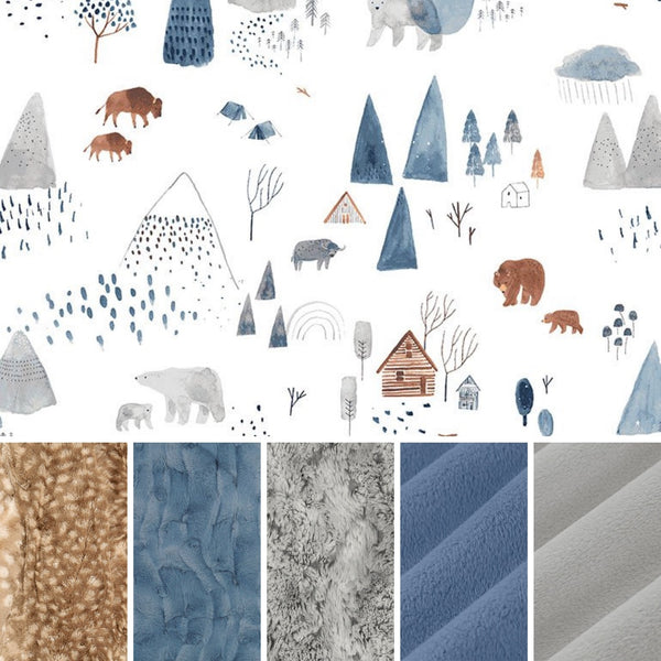 Design Your Own Minky Blanket in Dreamscape