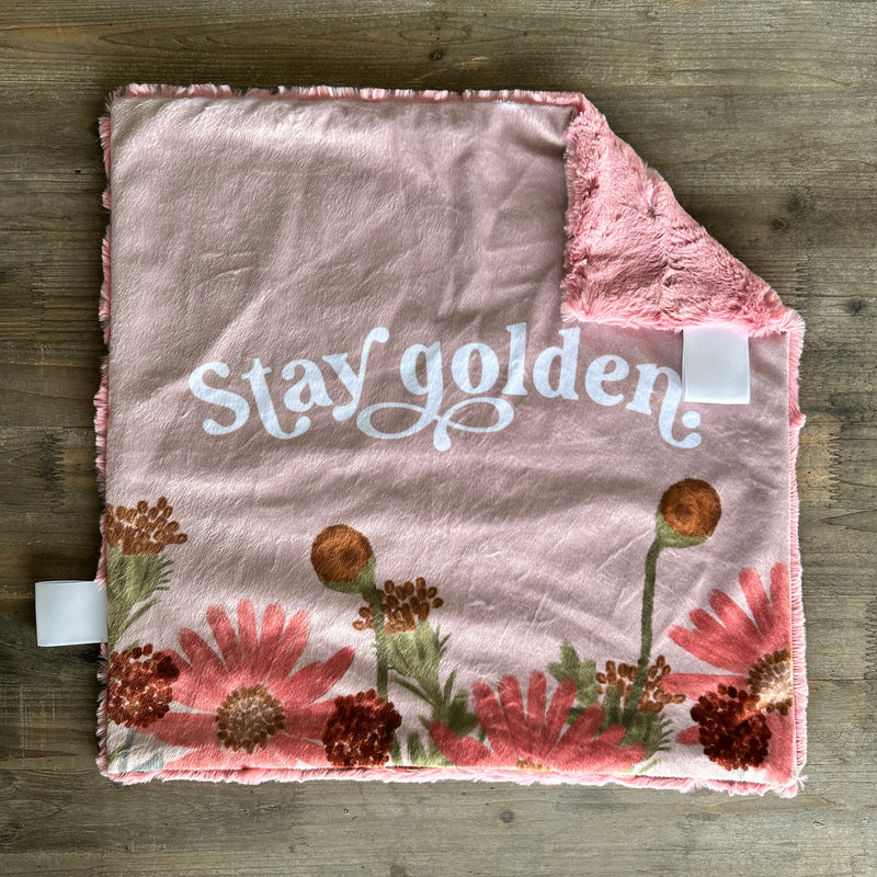 Stay Golden Floral Extra Large Lovey