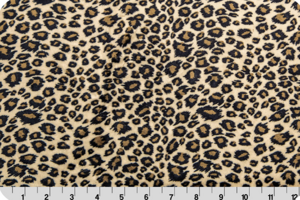Fitted Crib Sheet in Cheetah Minky
